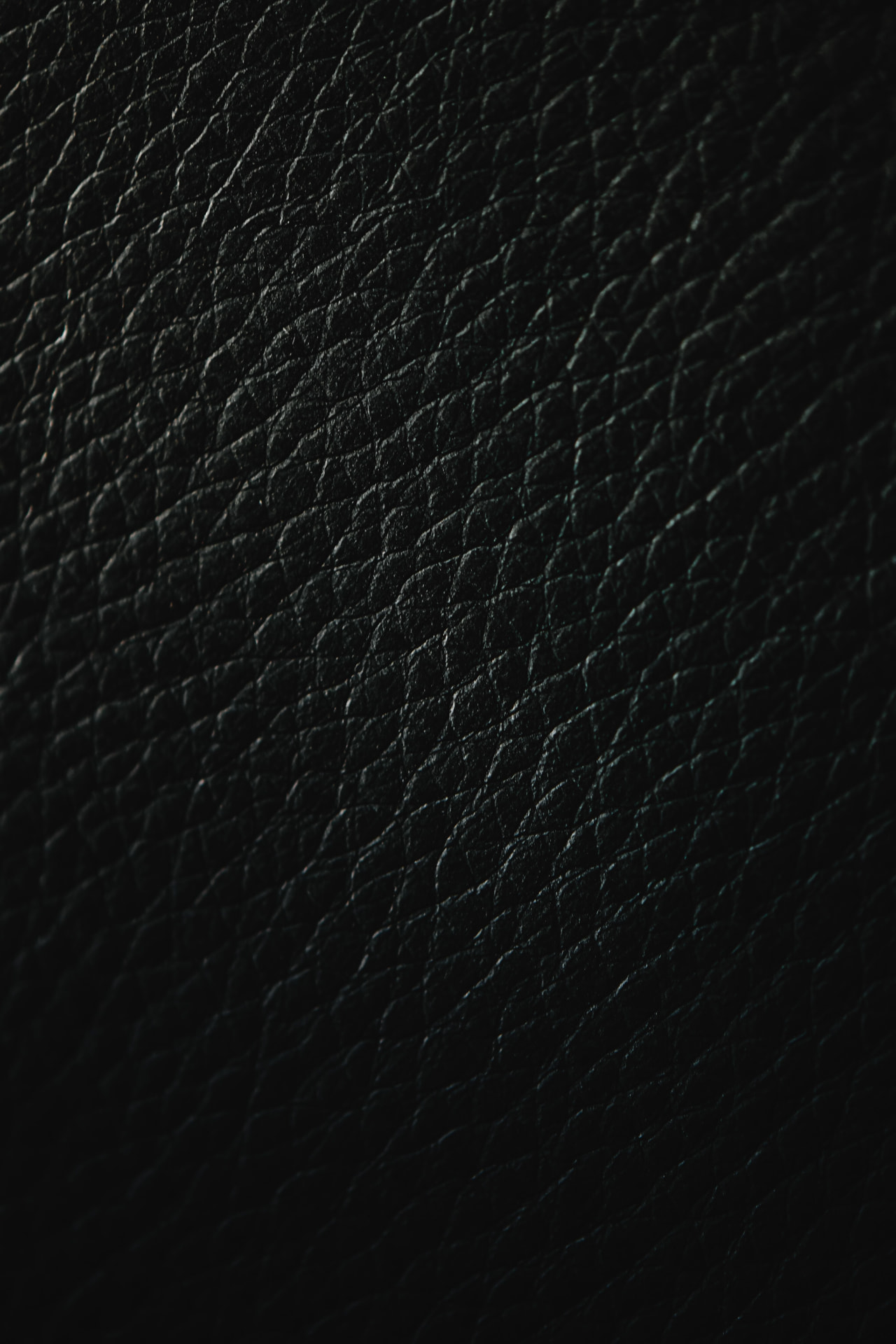BANARIC™ dark textured plant-based leather alternative material swatch